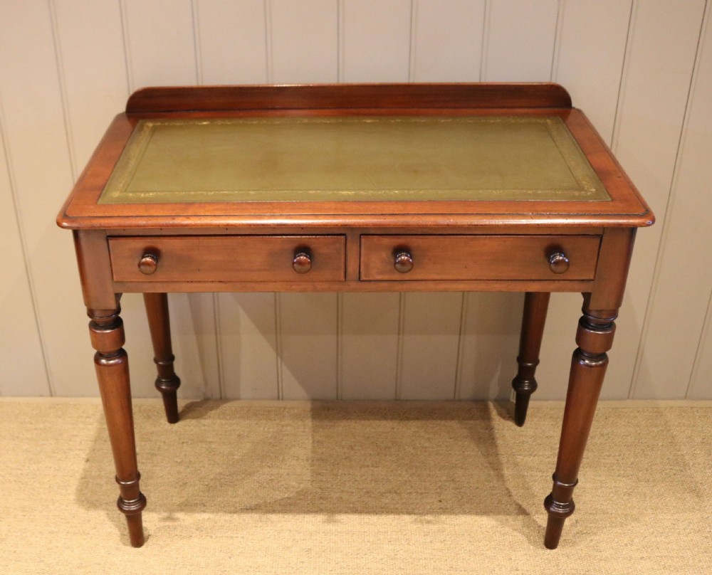 Late 19th Century Mahogany Writing Desk View IV