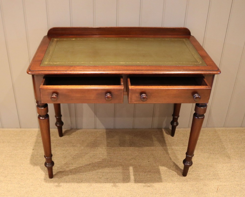 Late 19th Century Mahogany Writing Desk View V