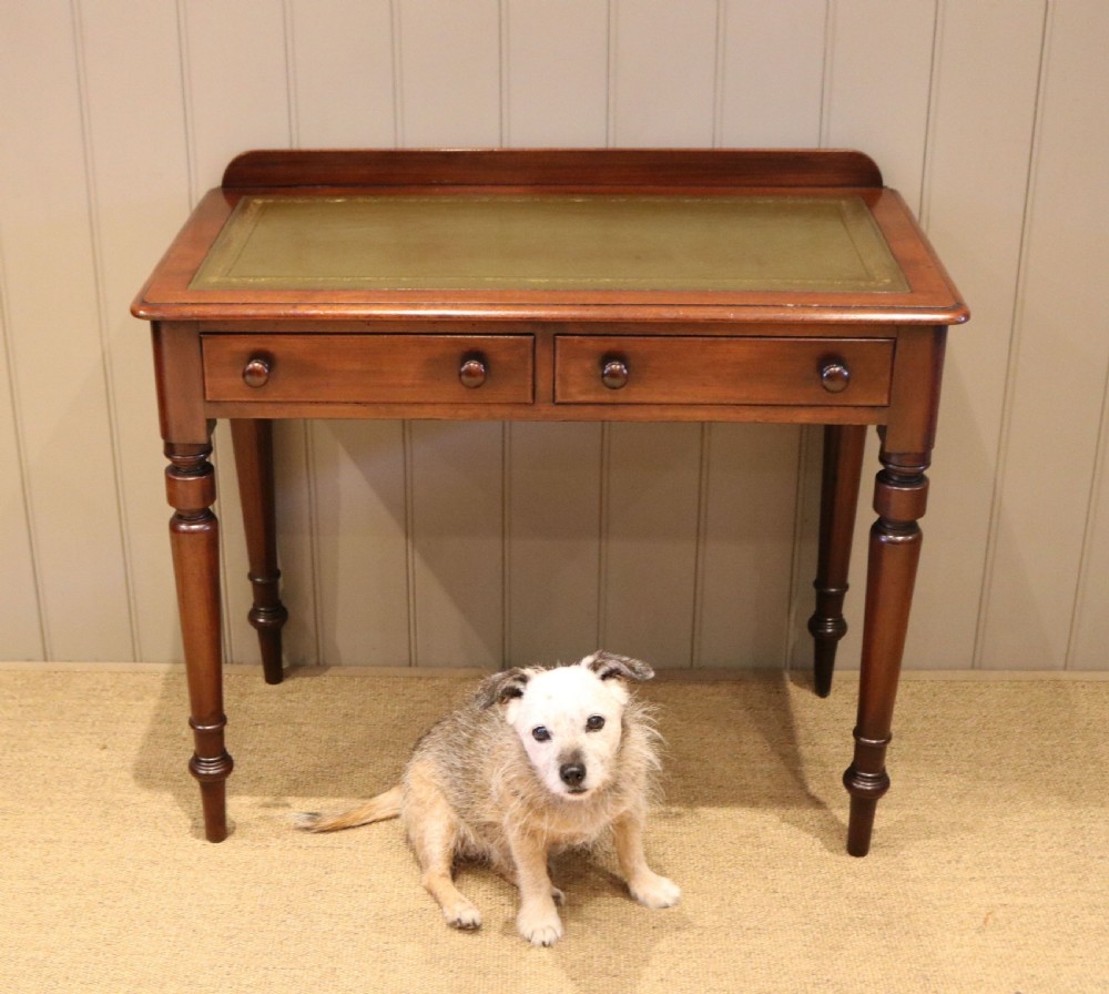 Late 19th Century Mahogany Writing Desk View VIII