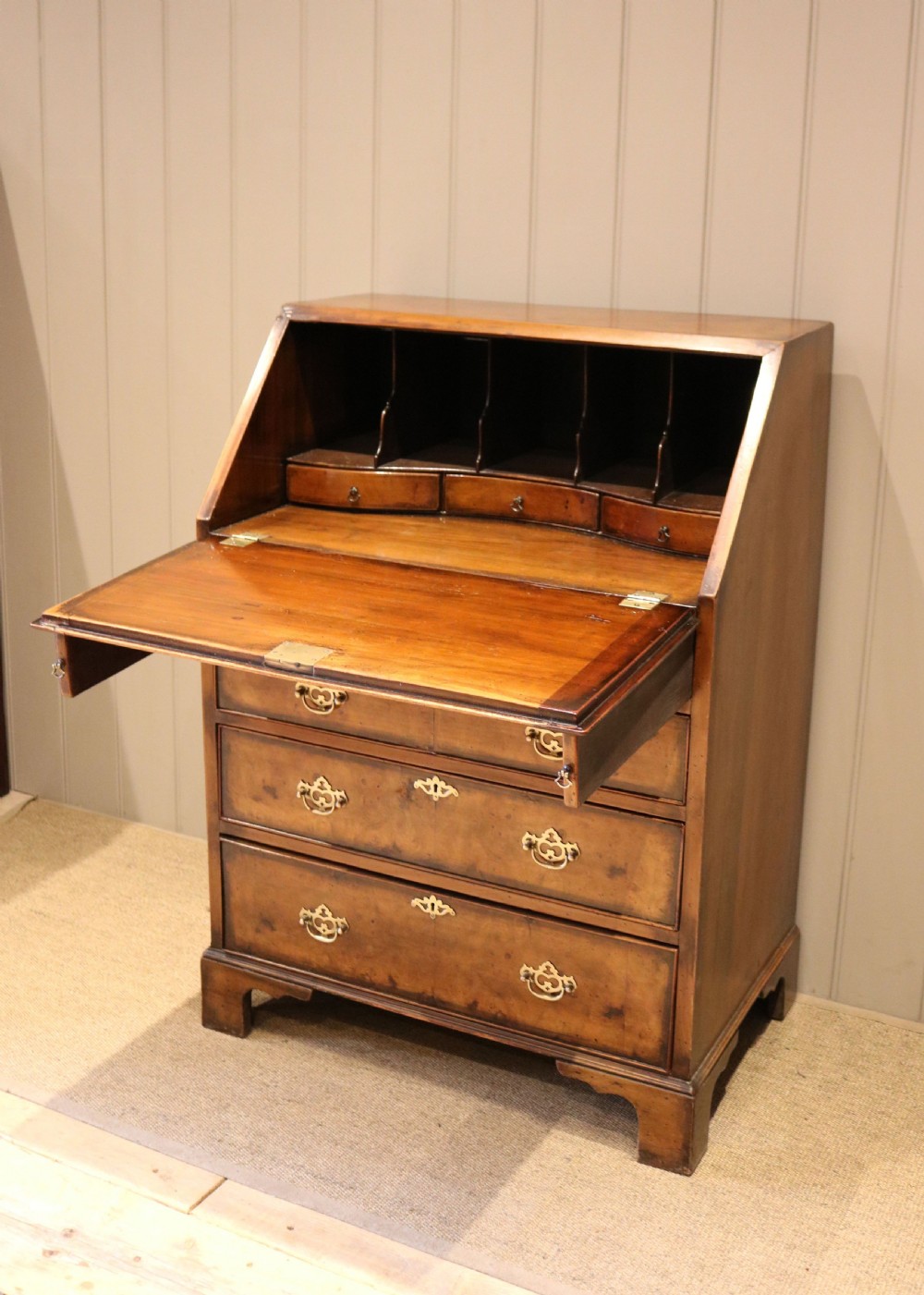 1930s Walnut Bureau View III