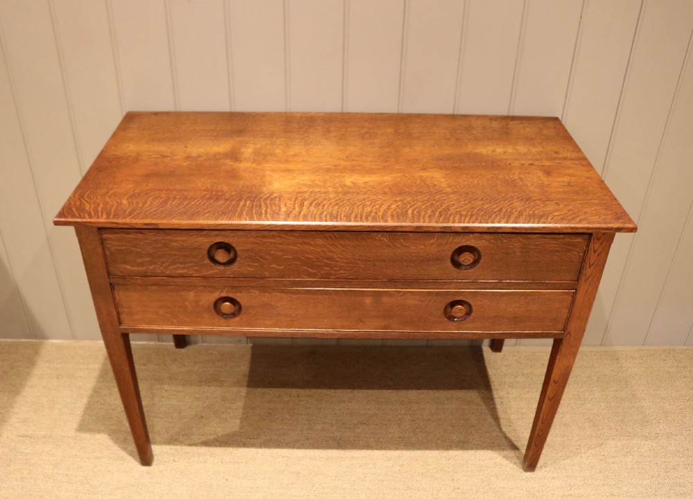 Arts & Crafts Style Oak Side Cabinet View III