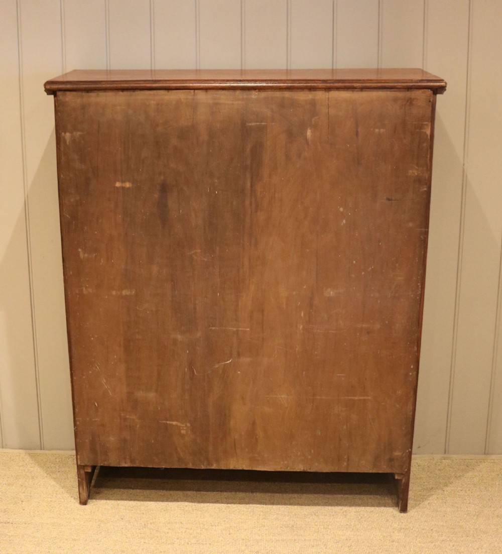 Edwardian Oak & Pine Open Bookcase View IX