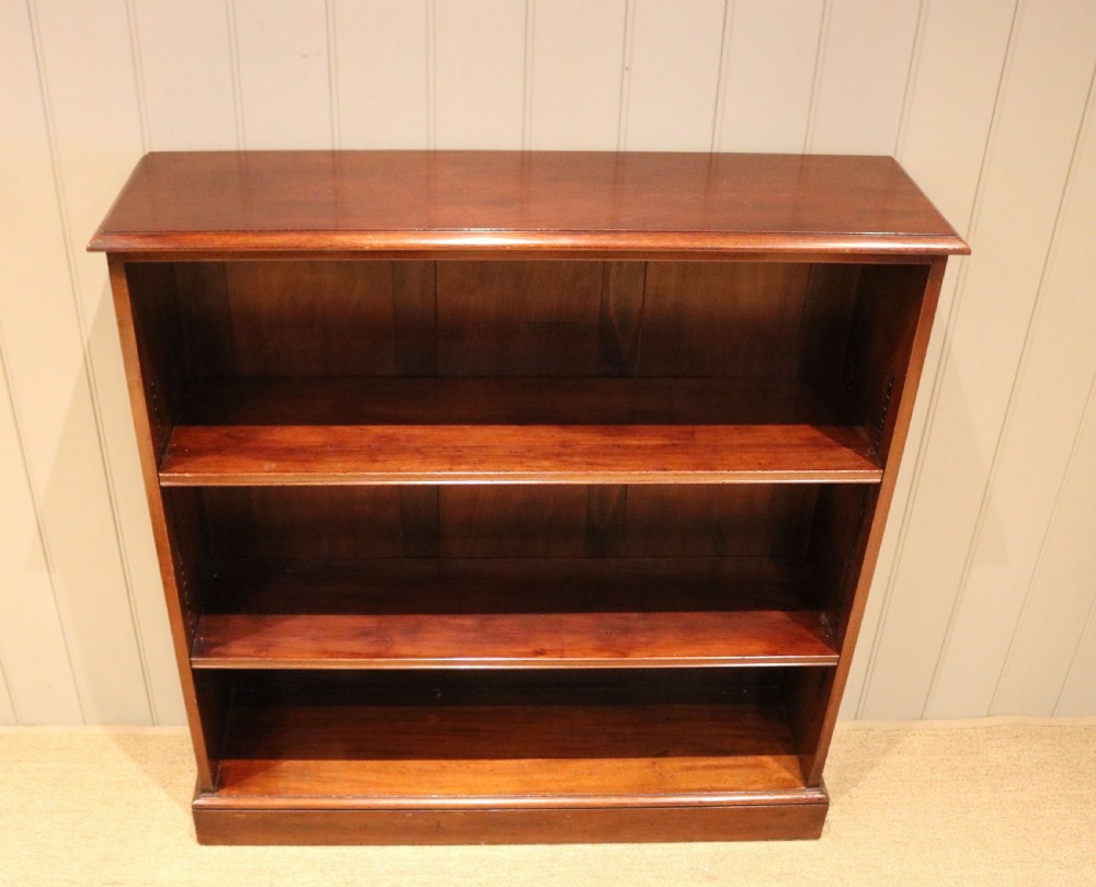 Mahogany Open Bookcase View VIII