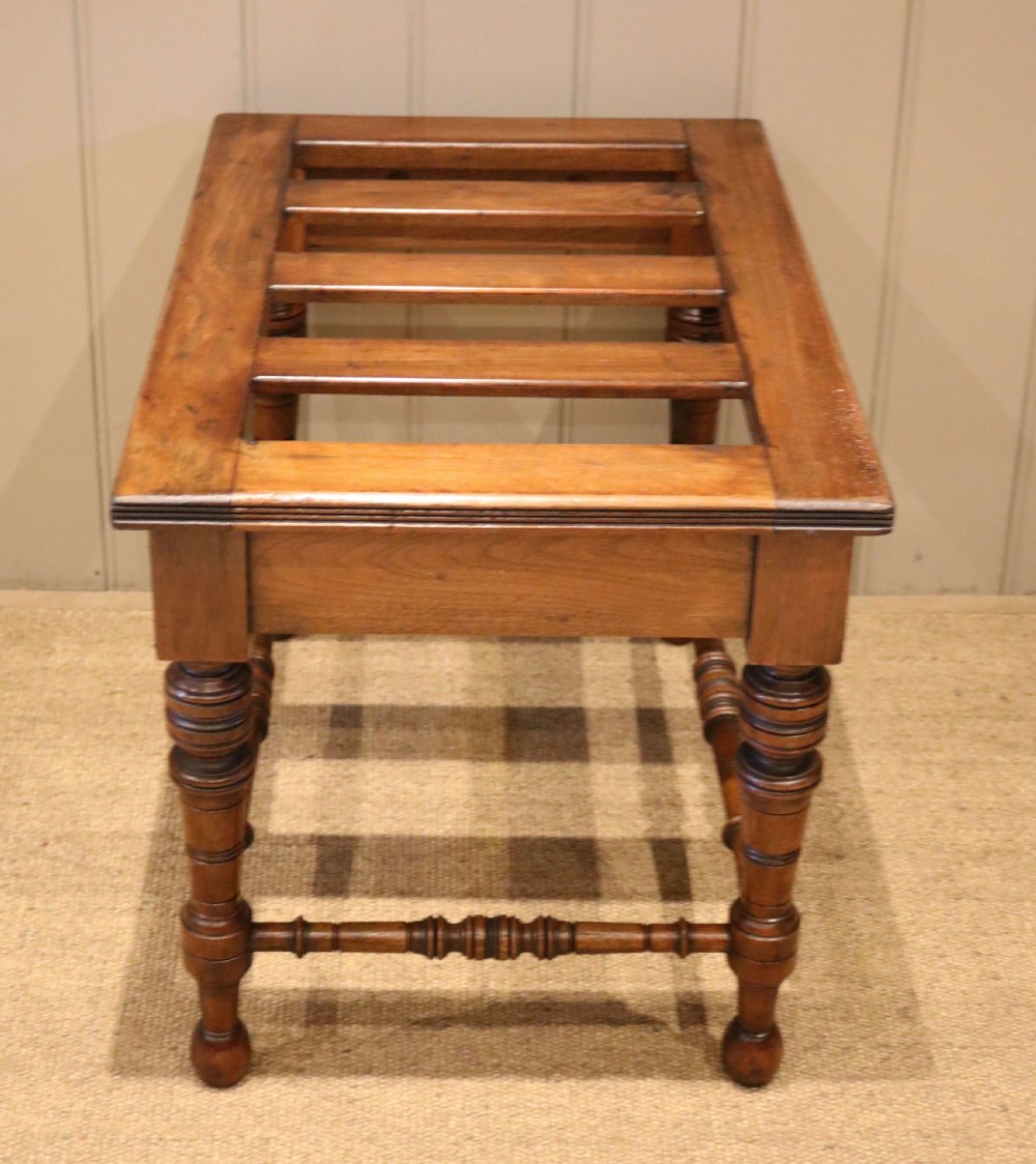 Walnut Luggage Stand View VII