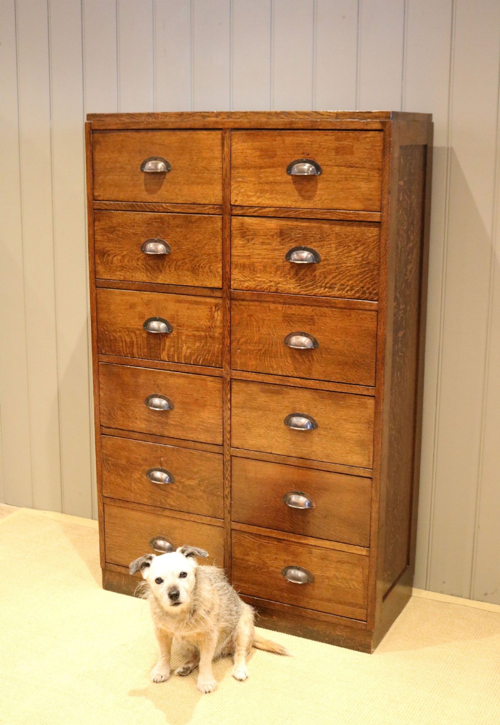 Large Oak Chest Of Drawers View VII