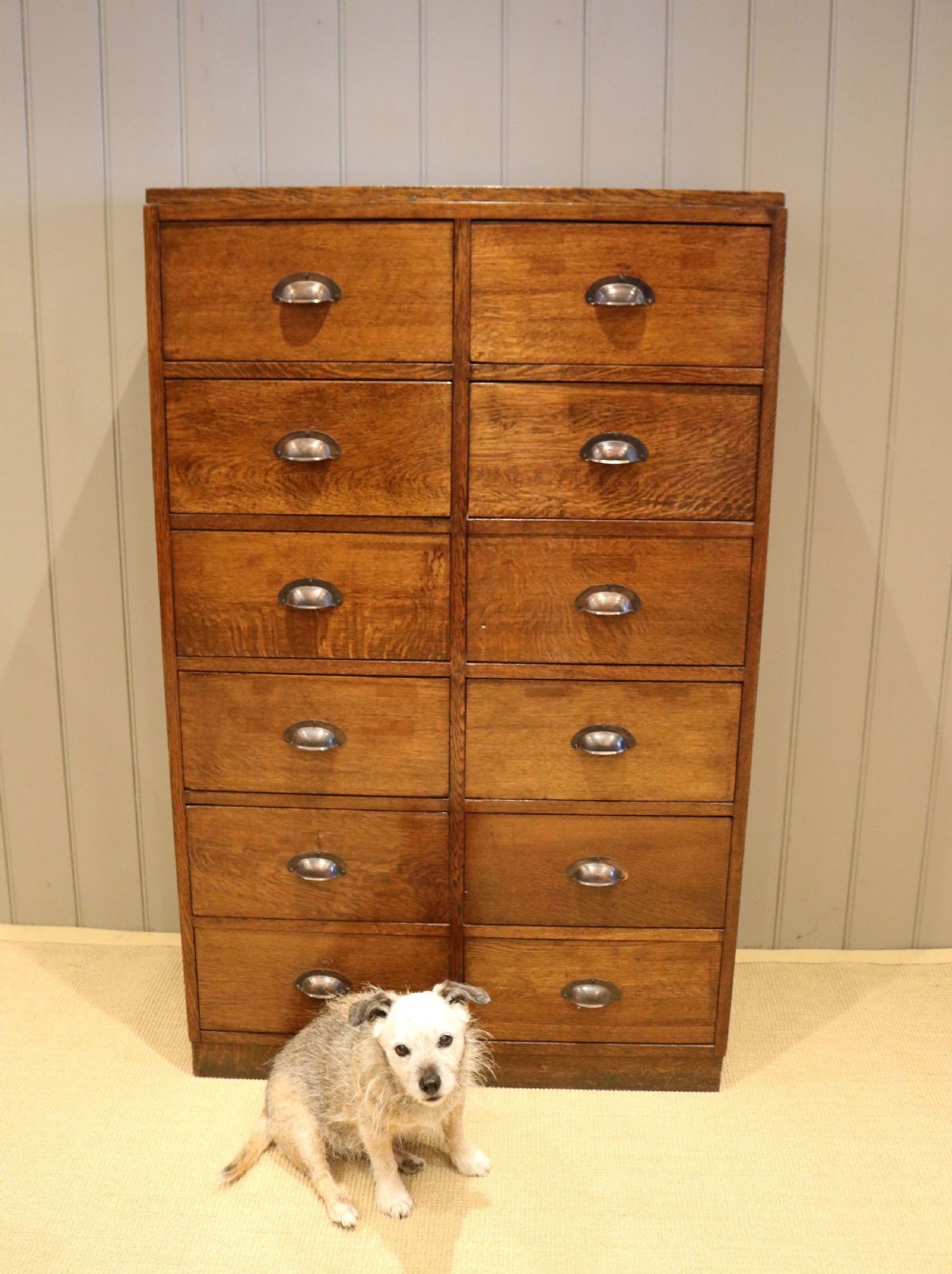 Large Oak Chest Of Drawers View VIII