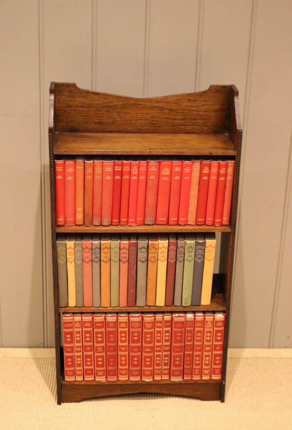 Small Oak Open Bookcase