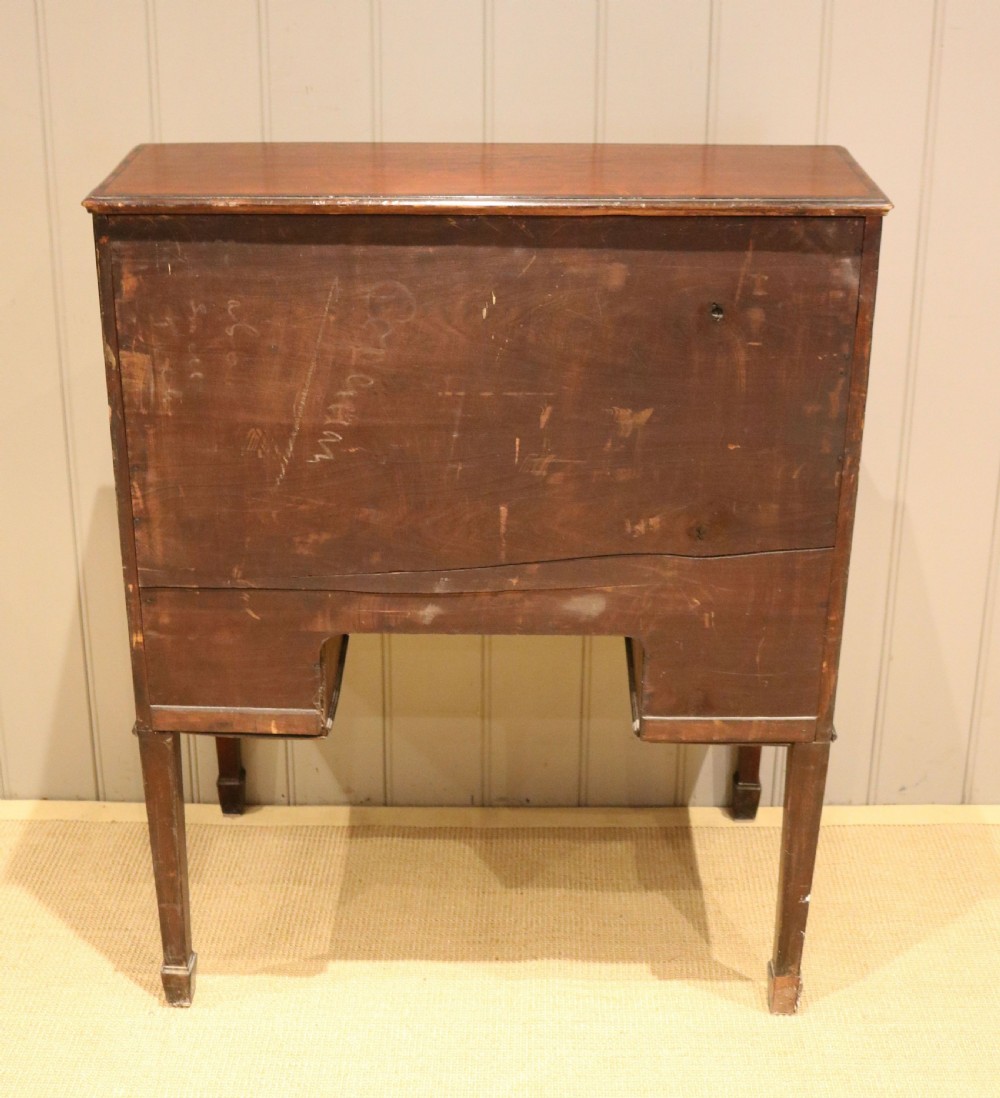 Mahogany Kneehole Bureau View XI