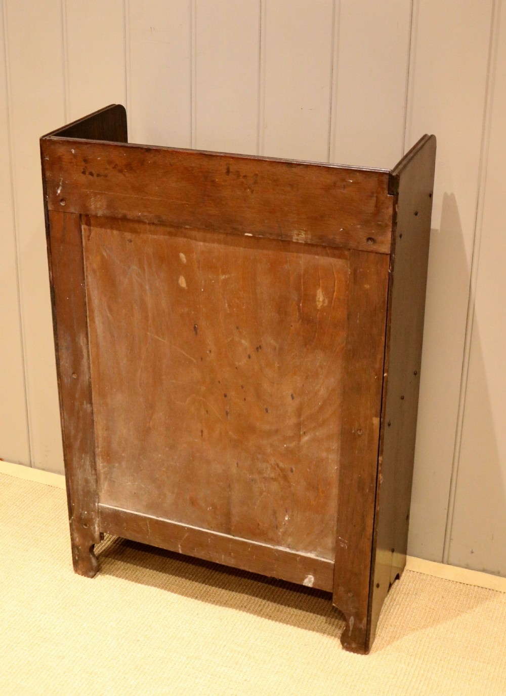 Small Proportioned Oak Glazed Bookcase View XI