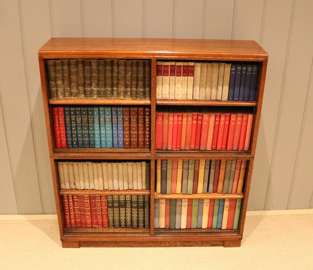 Golden Oak Minty Open Bookcase View III