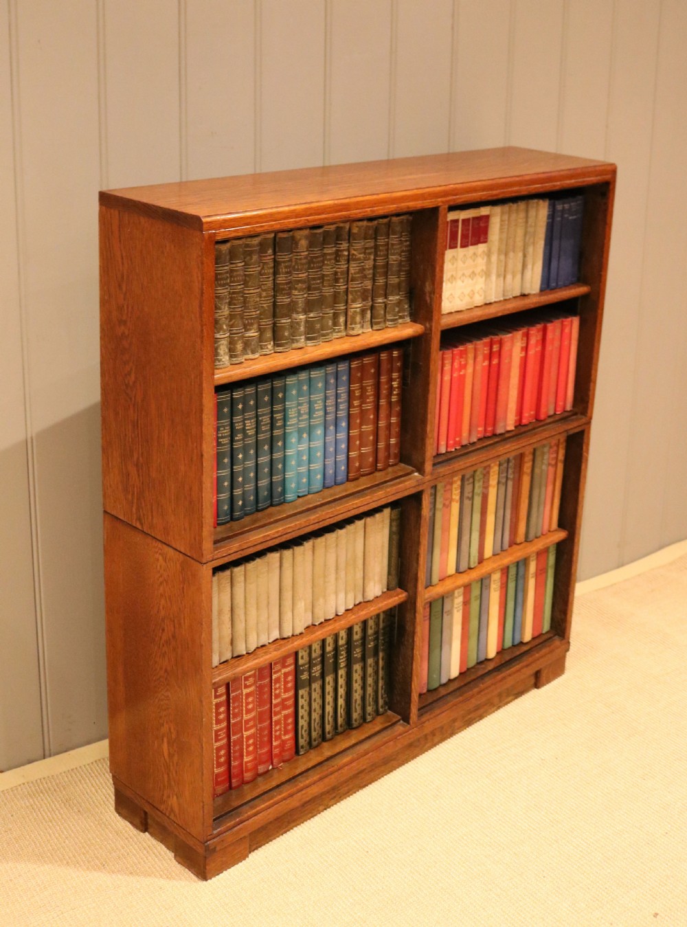Golden Oak Minty Open Bookcase View VII