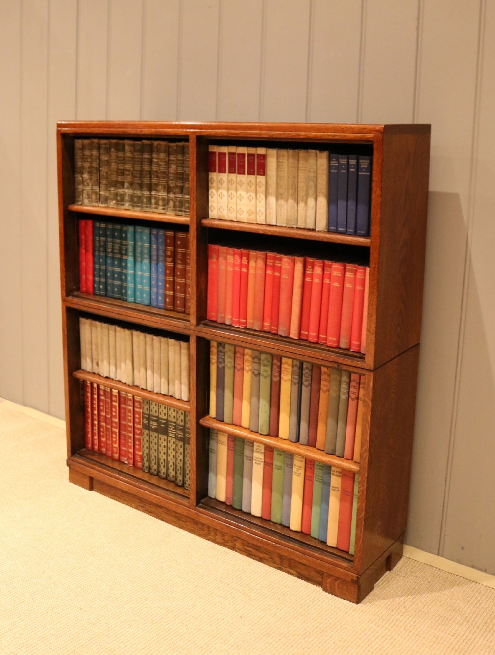 Golden Oak Minty Open Bookcase View IX