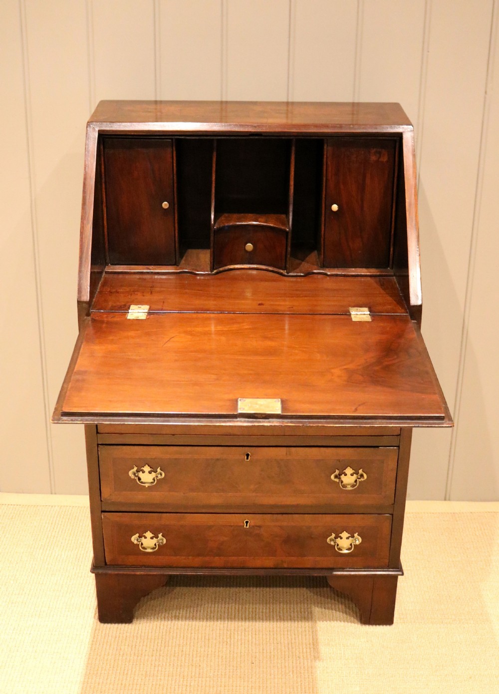 Small Proportioned Walnut Bureau View IV