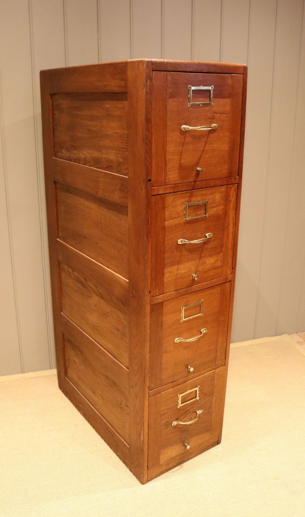 Oak Filing Cabinet