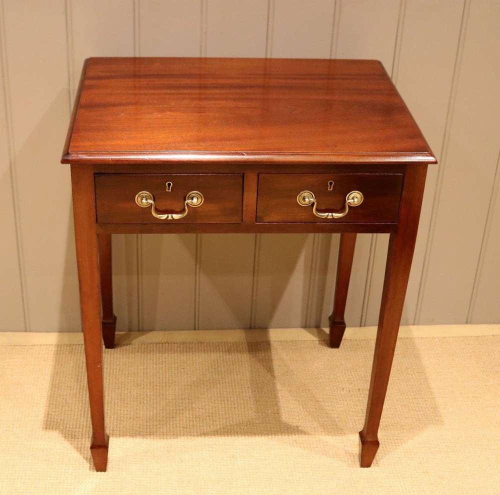 Edwardian Mahogany Side Table