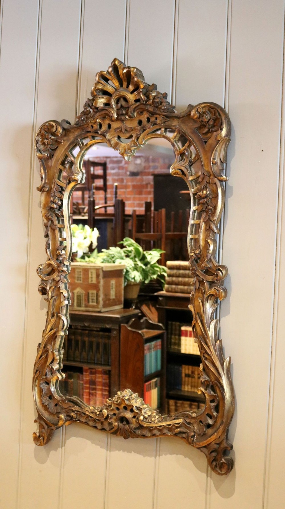 19th Century French Giltwood Wall Mirror
