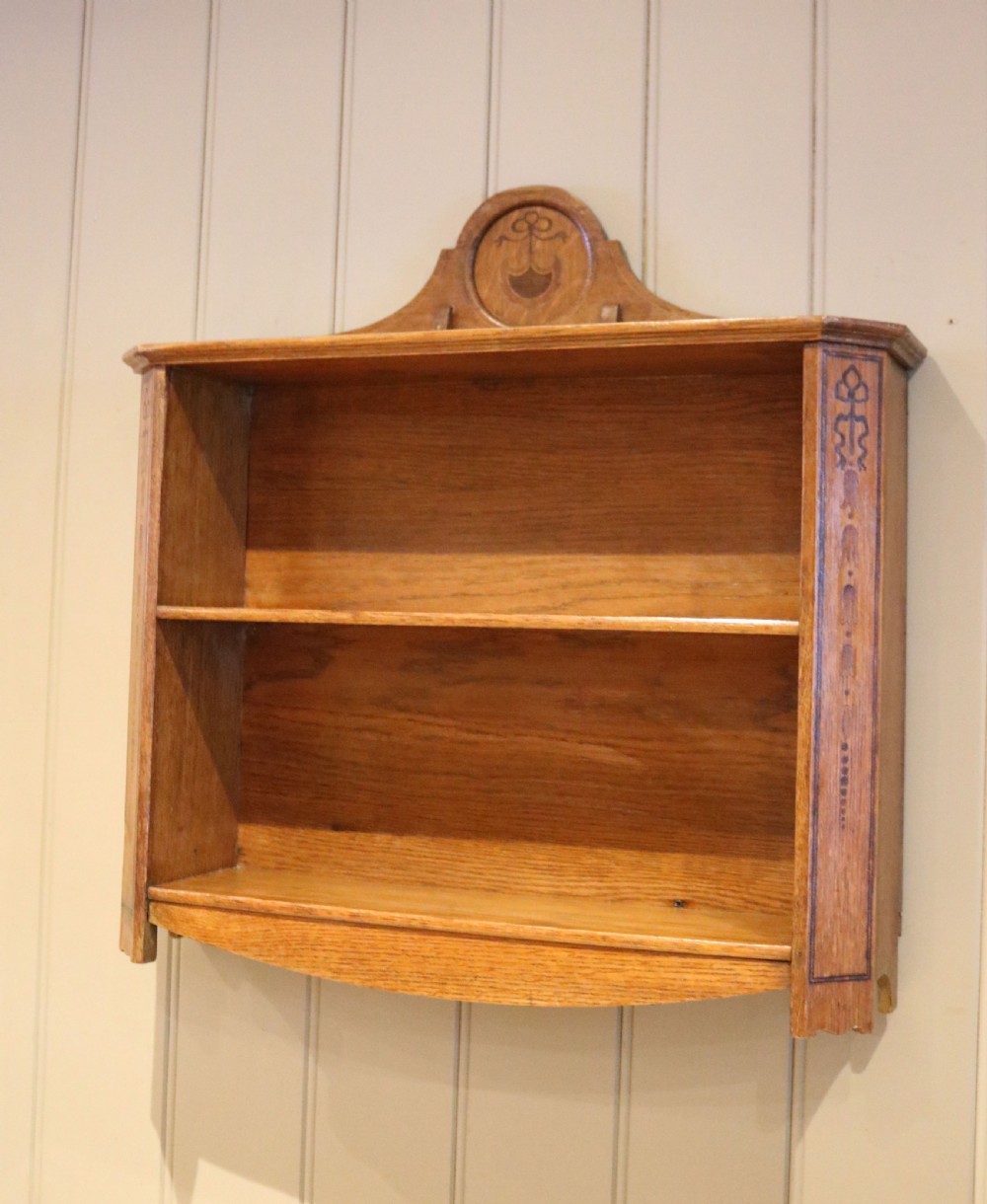 French Oak Wall Cabinet View III