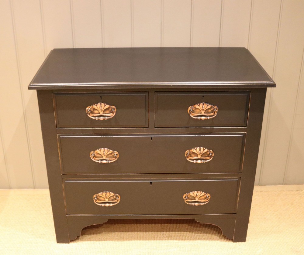 Edwardian Painted Chest Of Drawers