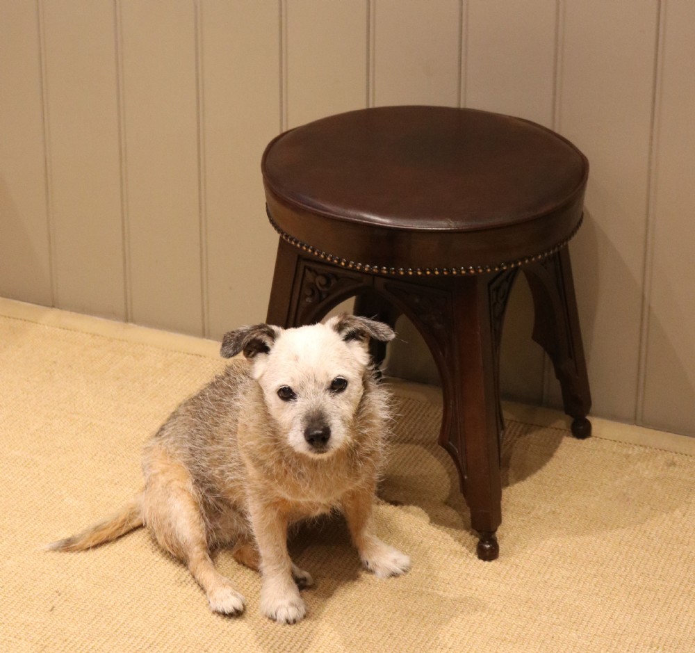 Gothic Revival Stool View VI