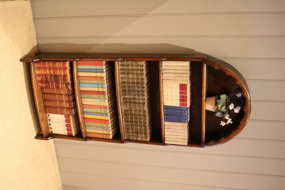 Dutch Style Arch Top Waterfall Bookcase  View IV