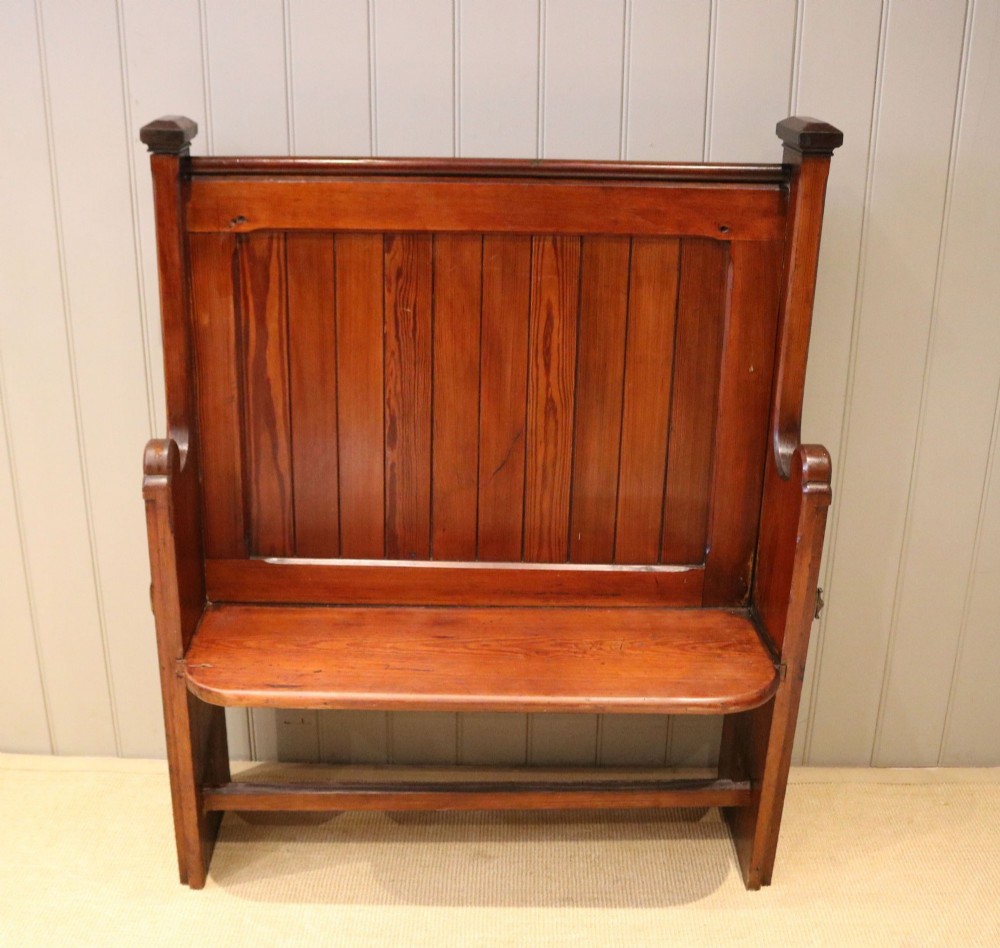 Pitch Pine Church Pew