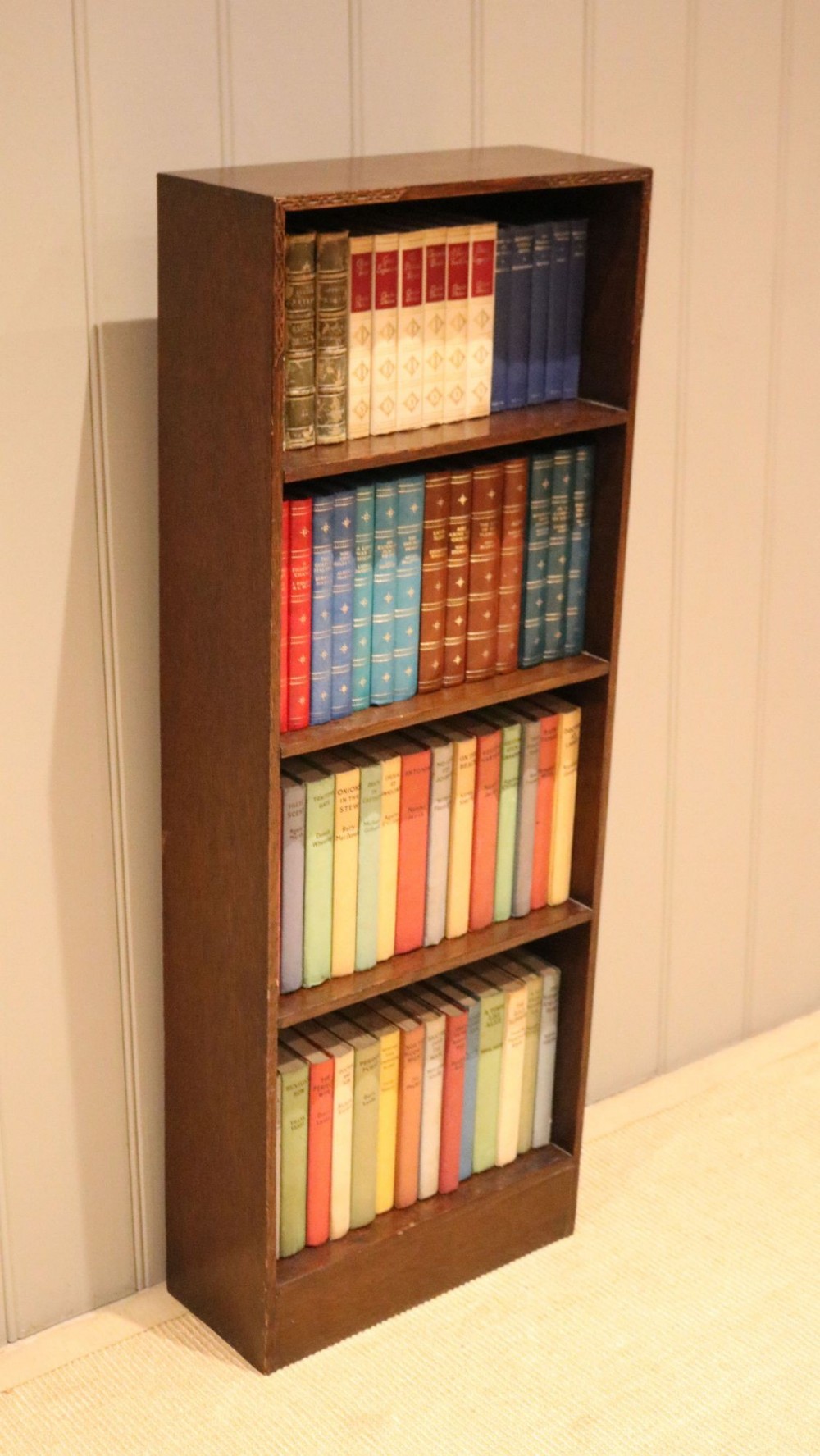 Small Oak Open Bookcase