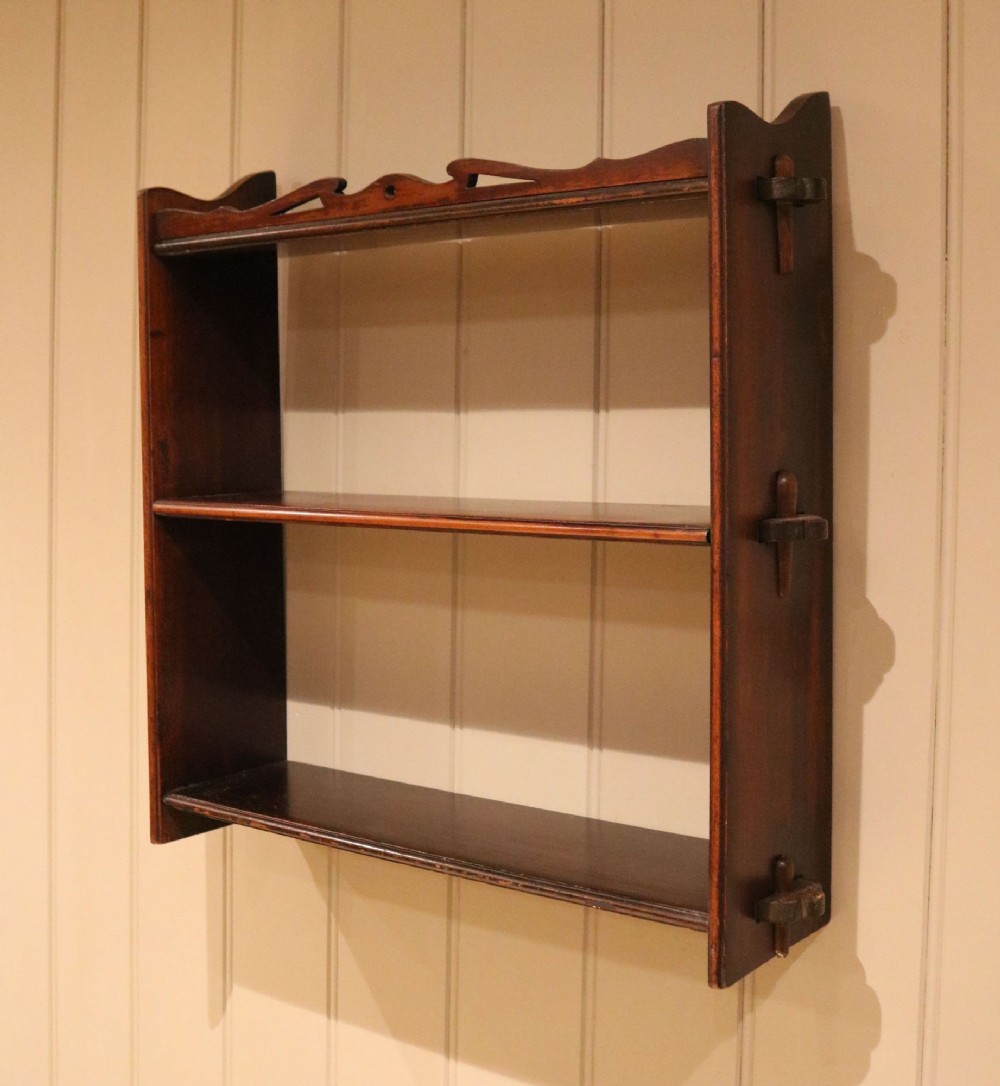 Mahogany Wall Shelves
