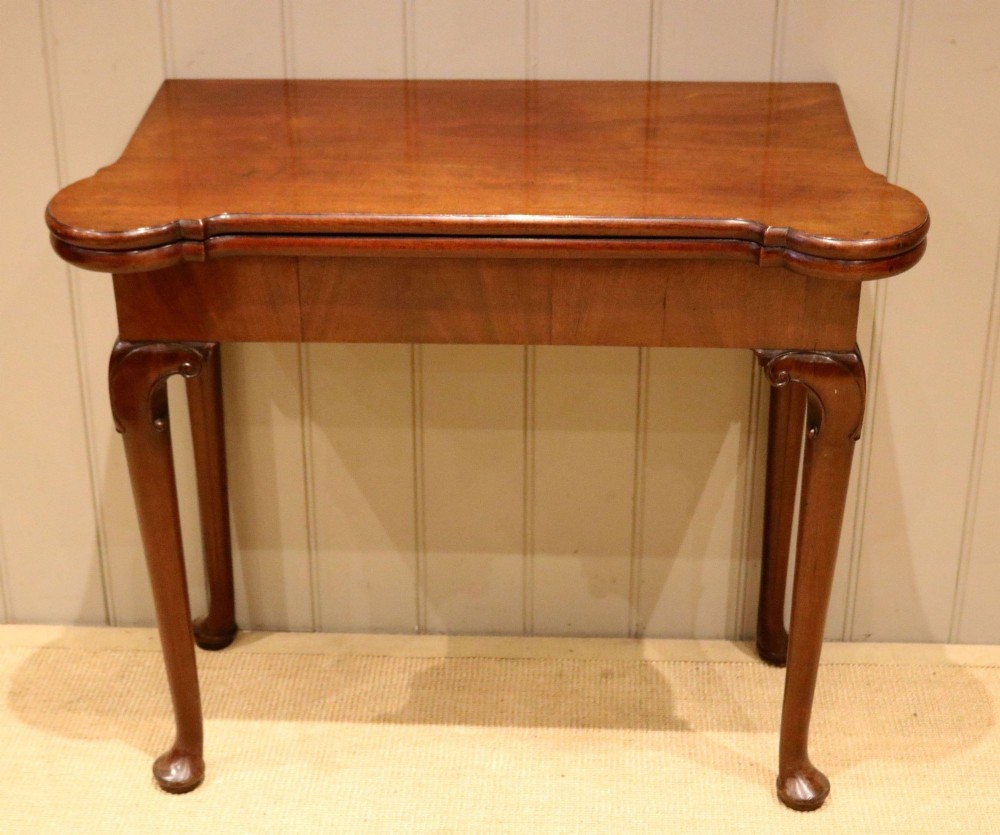 Late 18th Century Mahogany Games Table