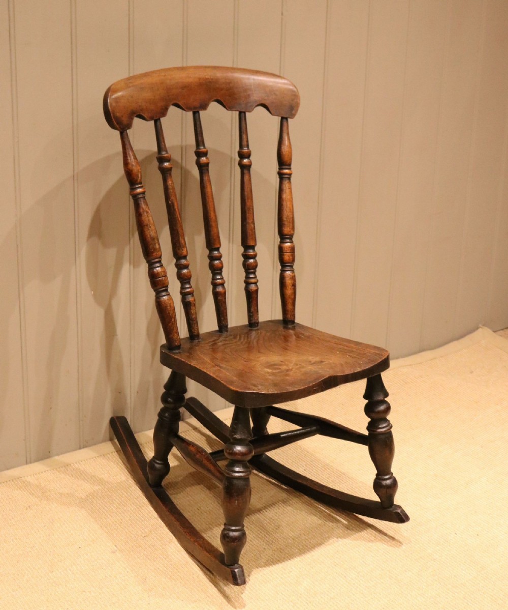 Late 19th Century Rocking Chair