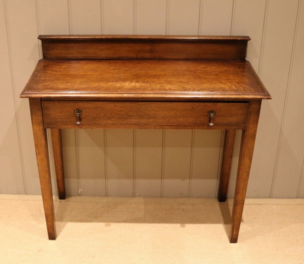 Golden Oak Side Table