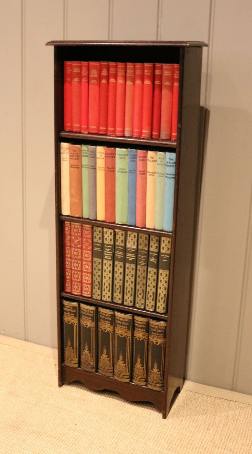 Small Proportioned Oak Open Bookcase