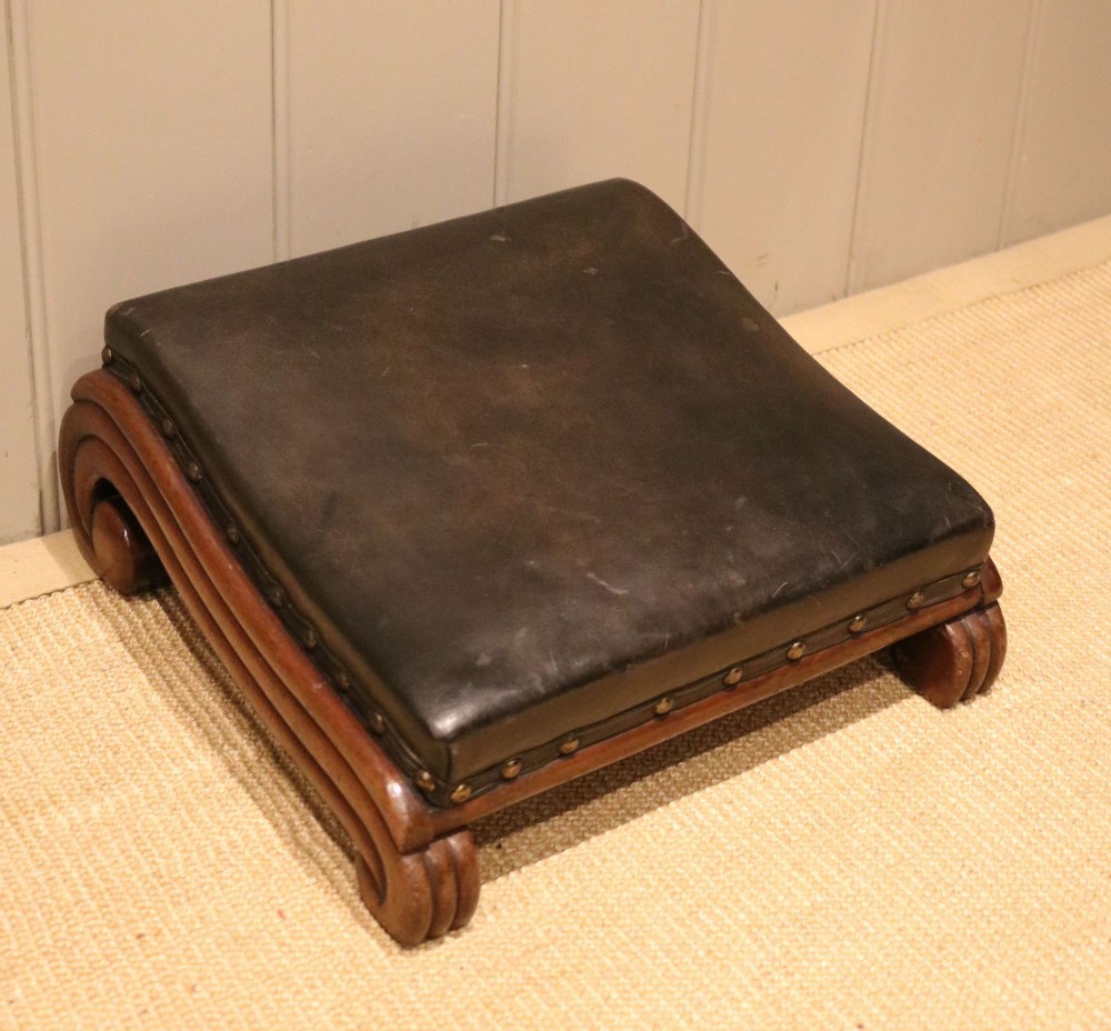 Victorian Mahogany Footstool