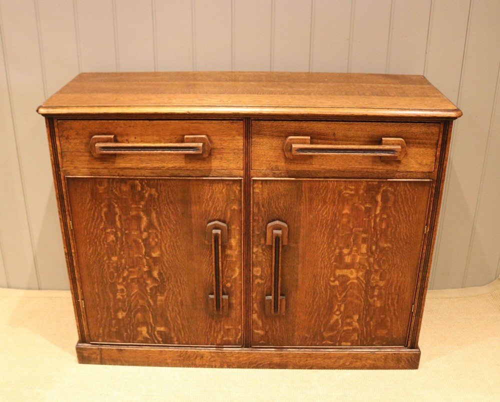Art Deco Style Oak Sideboard