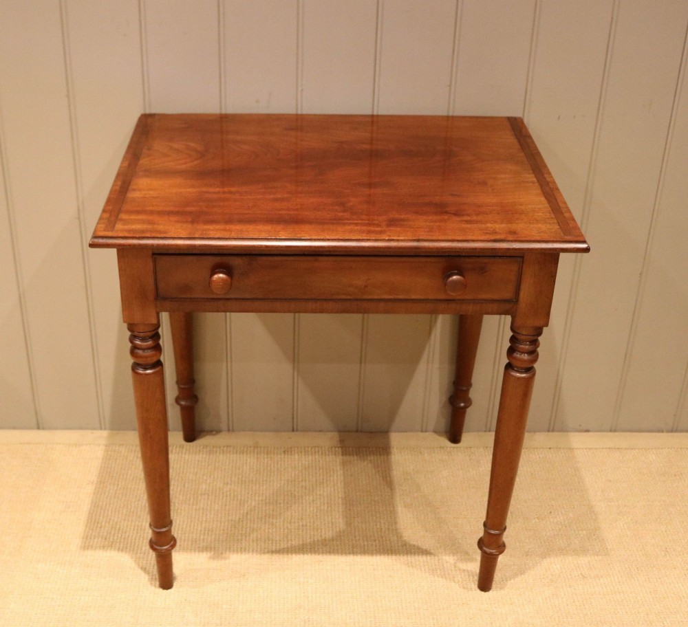 Late 19th Century Mahogany Side Table