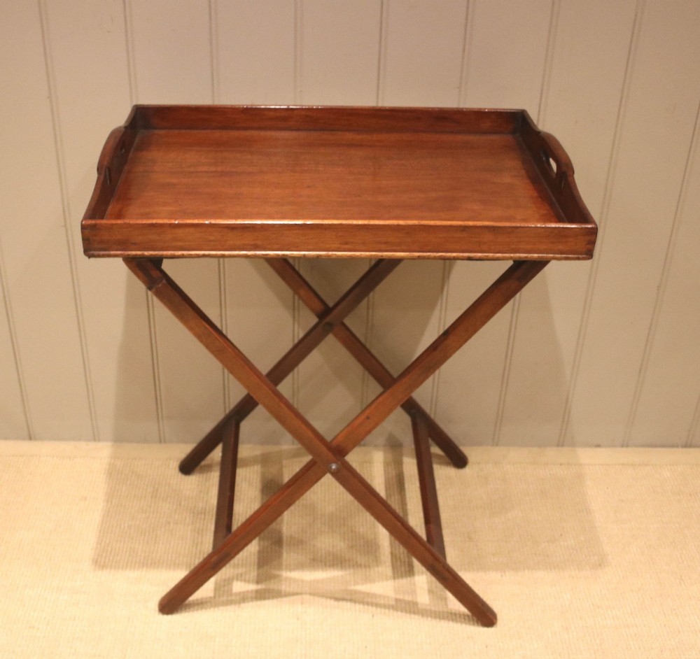 Edwardian Mahogany Butlers Tray