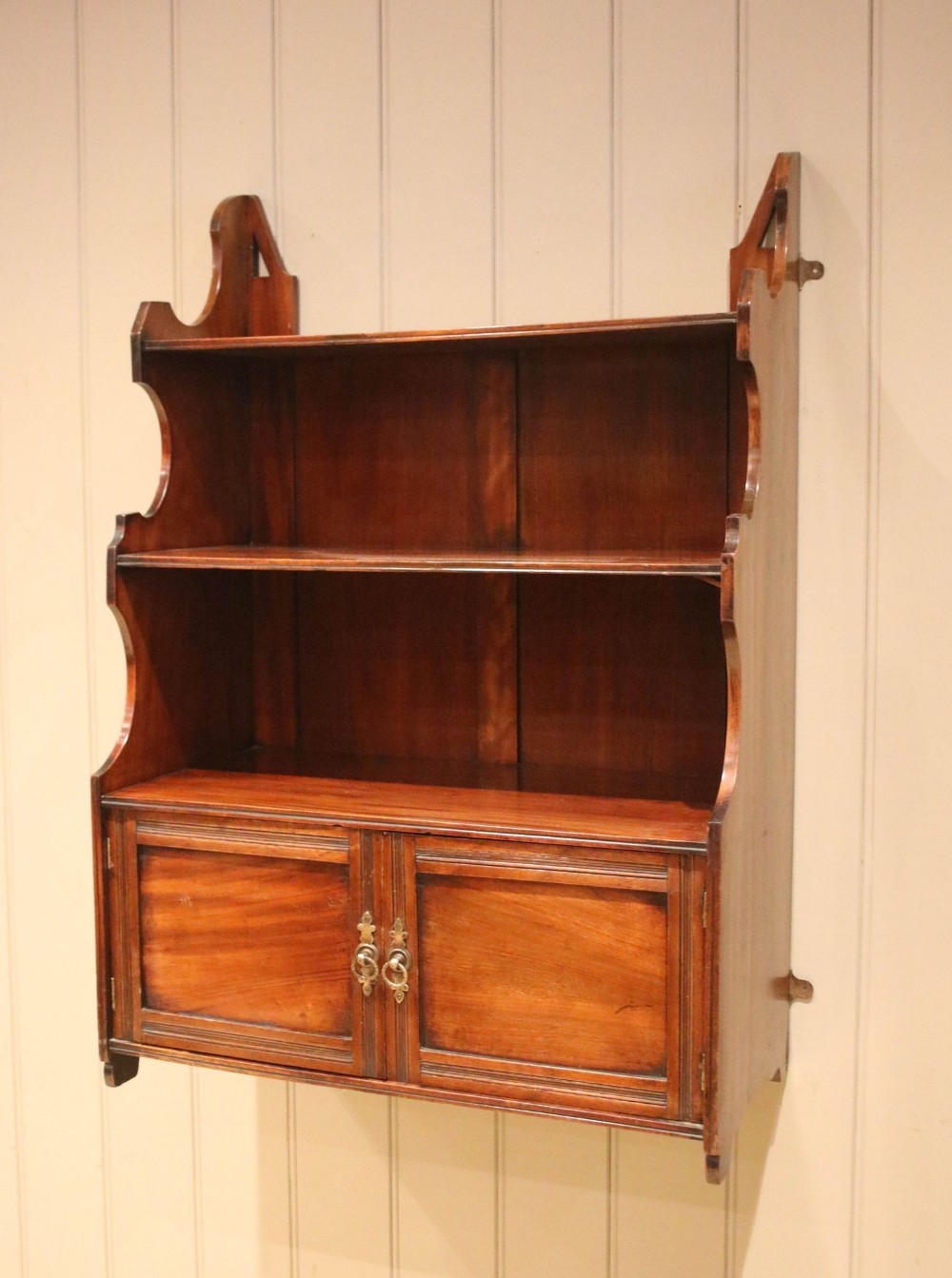 Large Mahogany Wall Cabinet