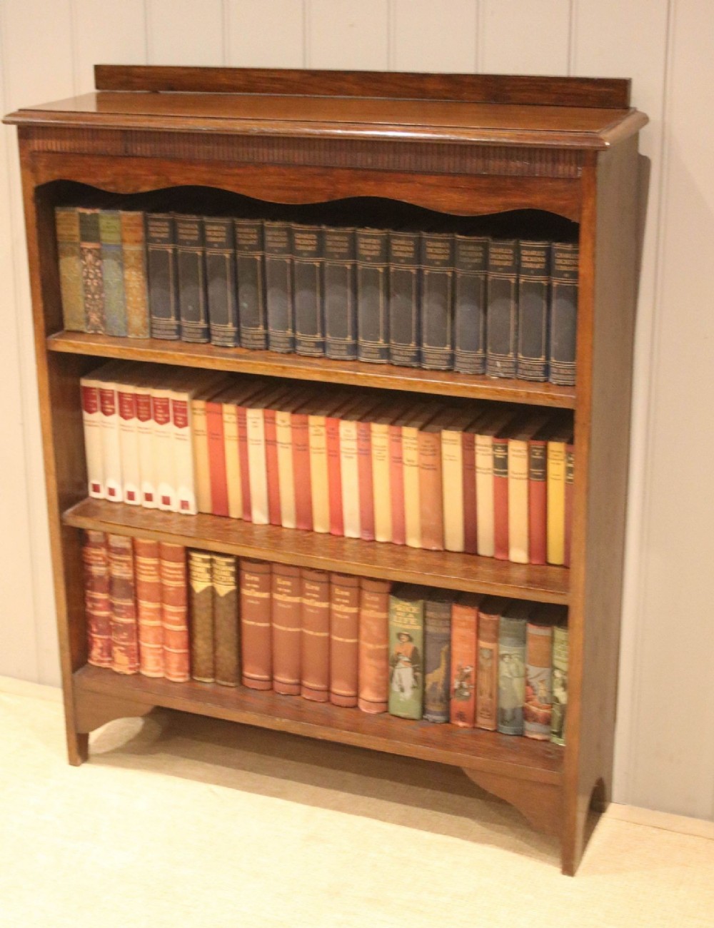 Oak Open Bookcase