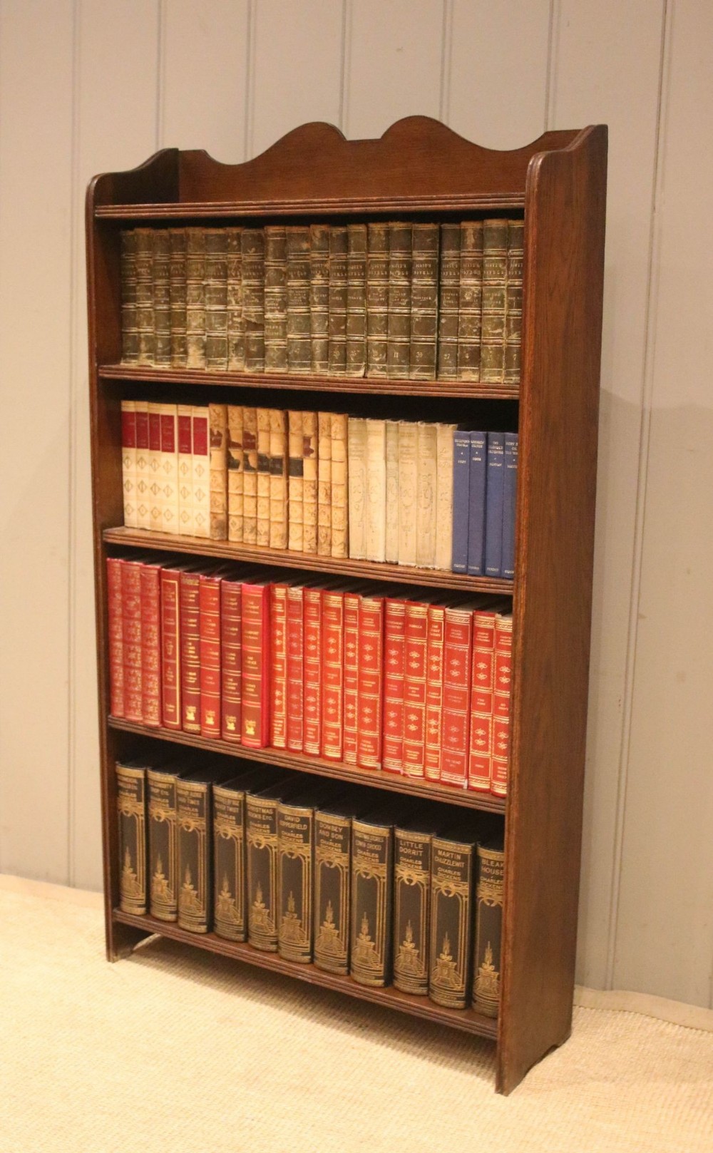 Oak Open Bookcase