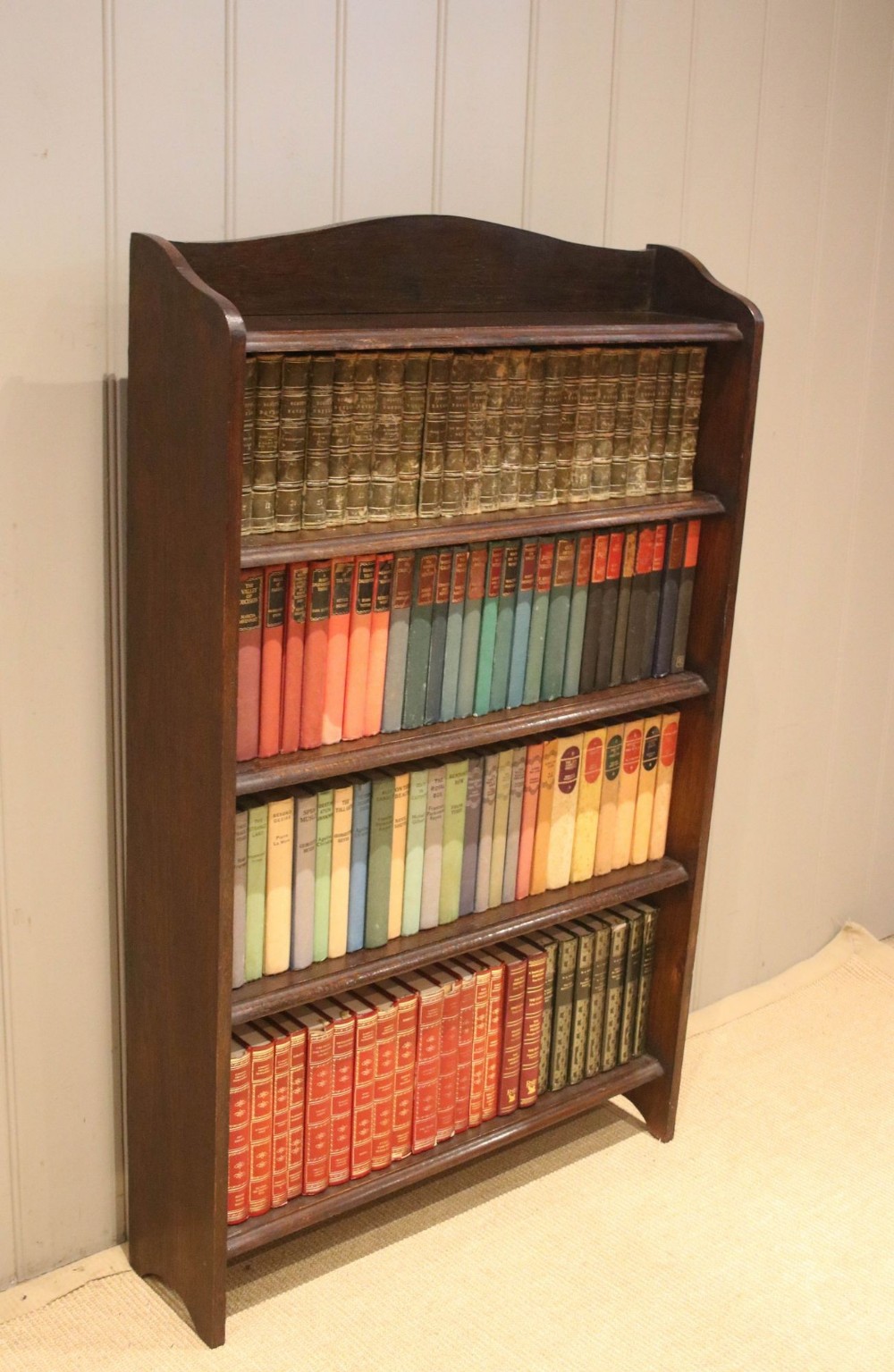 Oak Open Bookcase
