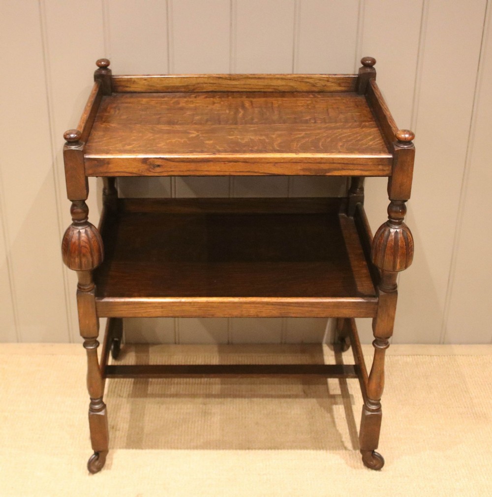 Oak Drinks Trolley