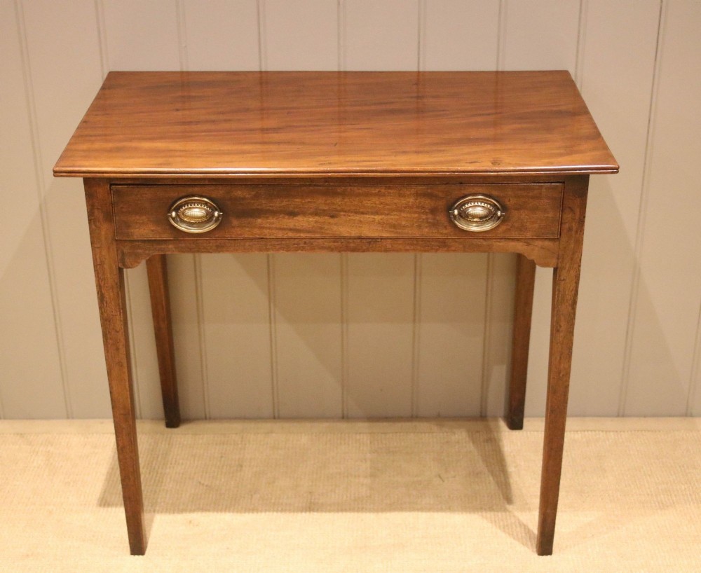 Late Georgian Mahogany Side Table