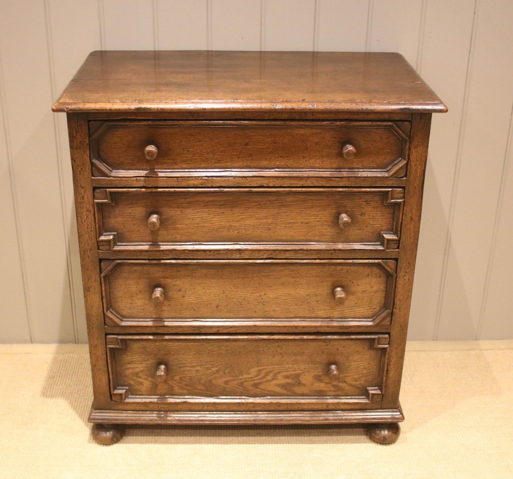 Solid Oak Chest Of Drawers