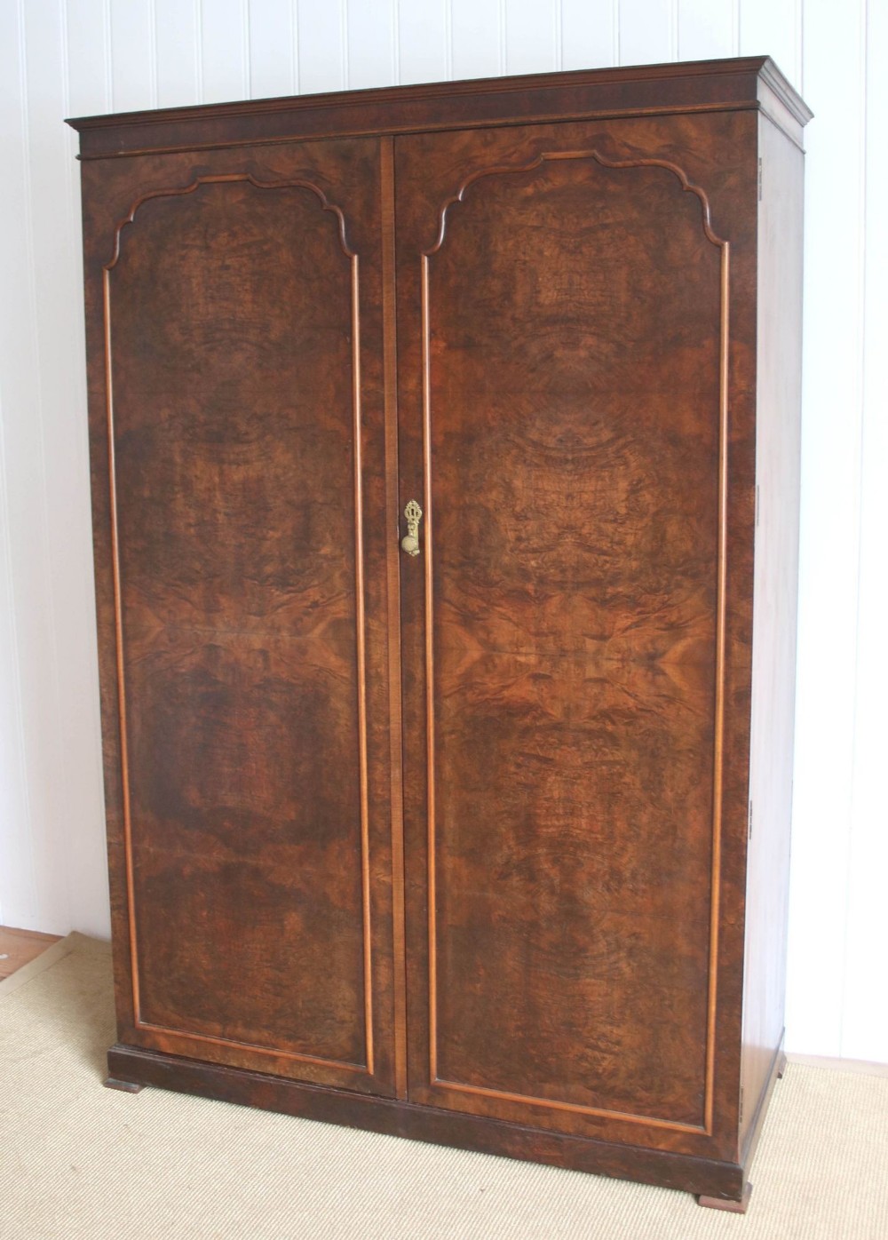 Figure Walnut Wardrobe