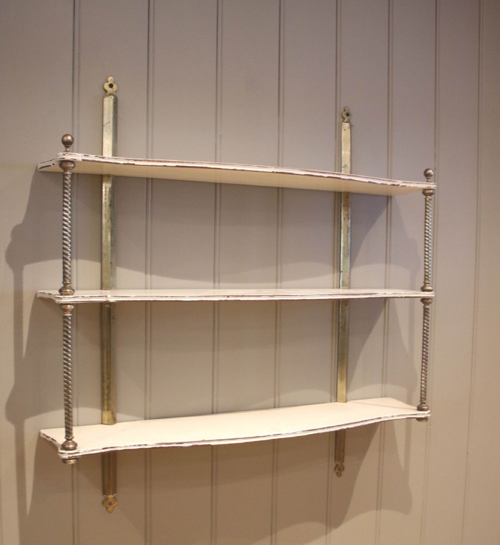 Late 19th Century Painted Wall Shelves