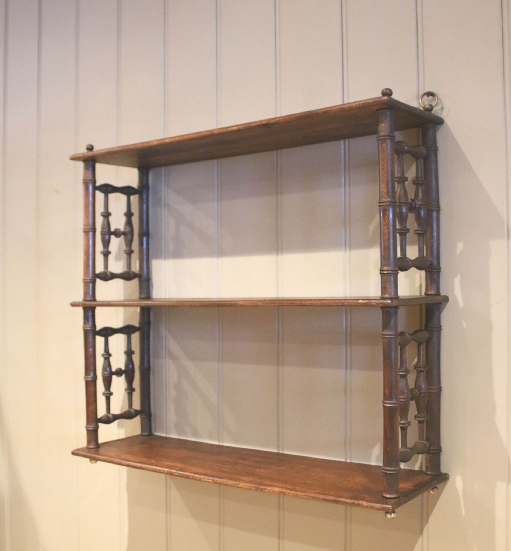 French Beechwood Wall Shelves