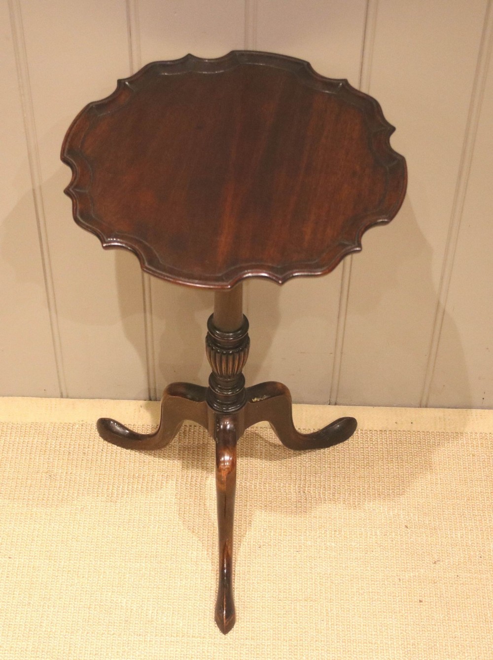 Mahogany Tripod Wine Table