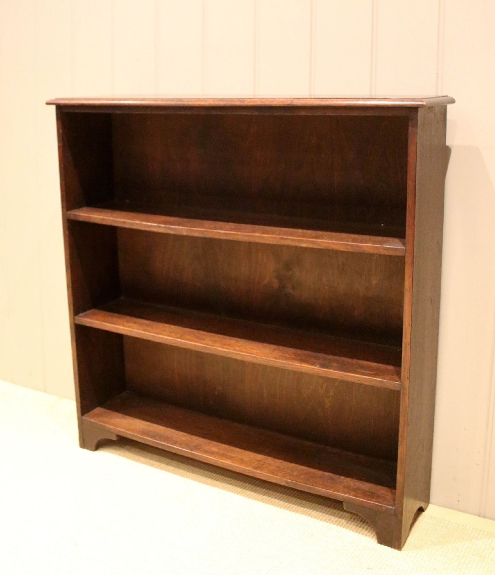 Oak Open Bookcase