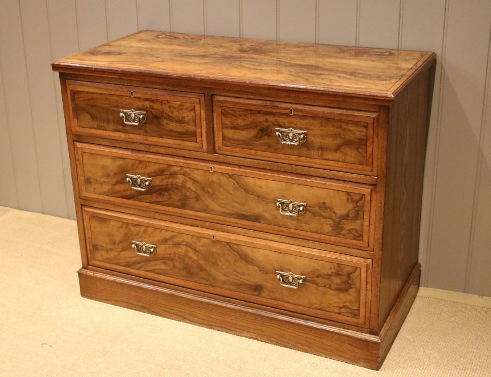 Late 19th Century Olivewood Chest Of Drawers
