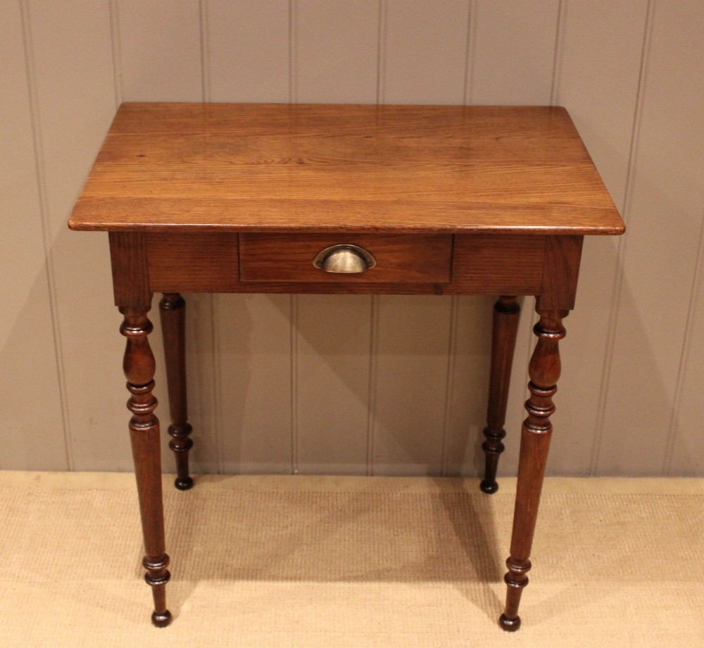 French Oak Side Table