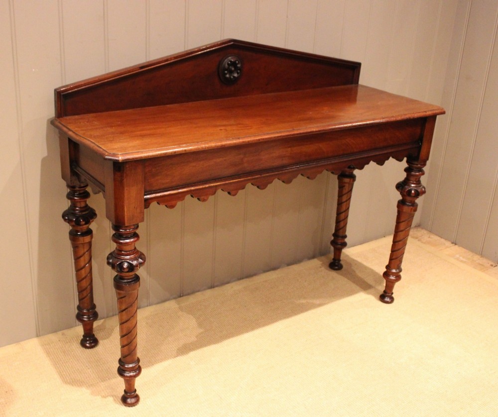 Late 19th Century Mahogany Hall Table